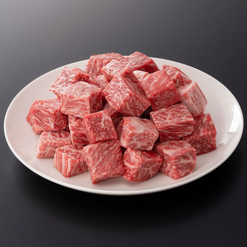 松阪牛サイコロステーキ肉 (ブレンド) ＠2268 400ｇ | 松阪まるよし