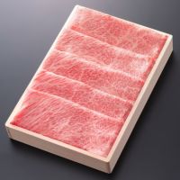 松阪牛すき焼き(ロース・肩ロース)  1000g 木箱入り