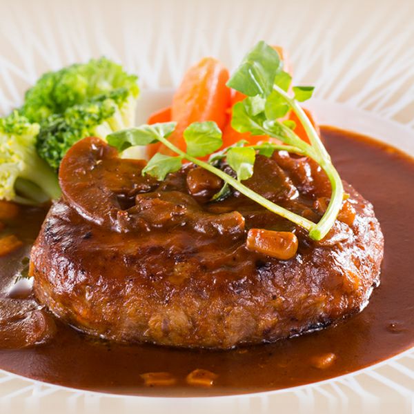 松阪牛ハンバーグ(焼成デミ)1個　イメージ