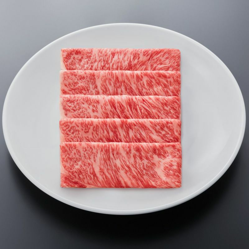 松阪牛焼きしゃぶ肉 (サーロイン) 　＠3834