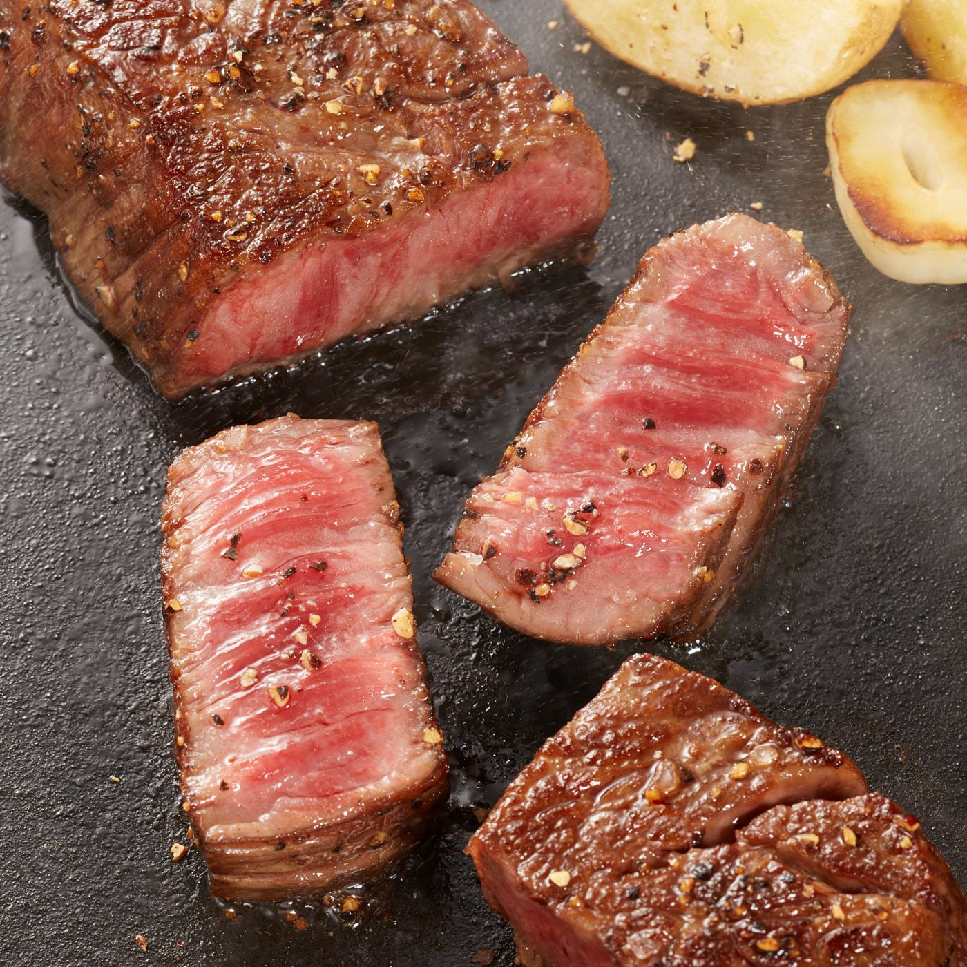 松阪牛カイノミステーキ肉100ｇ　8枚　贈答用木箱入りギフト